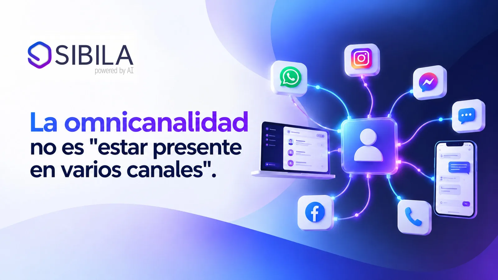 omnichannel means having all your channels in one shared inbox.